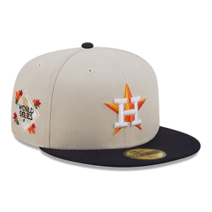 59fifty New Era Houston Astros Fall Classic Fitted Gorras Blancos | OMGSV-0193