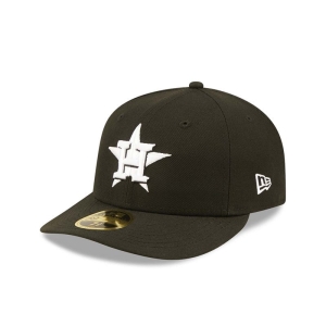 59fifty New Era Houston Astros Low Profile Gorras Negros | RICWP-7561
