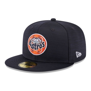 59fifty New Era Houston Astros MLB Clubhouse Fitted Gorras Azules | UCIMA-4709