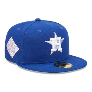 59fifty New Era Houston Astros MLB Nightbreak Team Fitted Gorras Azules | HFQDZ-0321