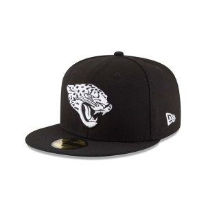 59fifty New Era Jacksonville Jaguars NFL Teams Gorras Negros | SZRNM-8432