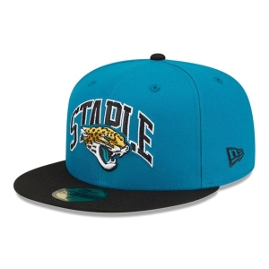 59fifty New Era Jacksonville Jaguars X Staple Fitted Gorras Azules | ZHOJW-7129