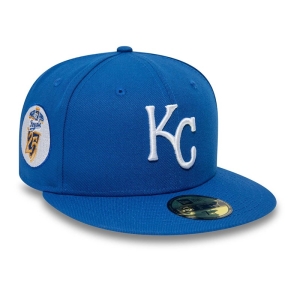 59fifty New Era Kansas City 25th Anniversary Royals Fitted Gorras Azules | VDGRU-0956