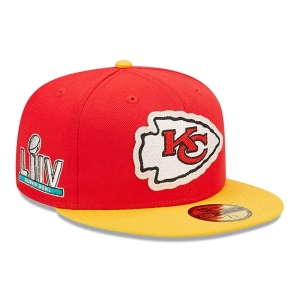 59fifty New Era Kansas City Chiefs Ne Letterman Fitted Gorras Rojos | NPCWR-0612