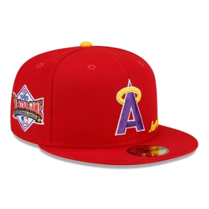 59fifty New Era La Angels Just Don X MLB Fitted Gorras Rojos | MVZTQ-5236