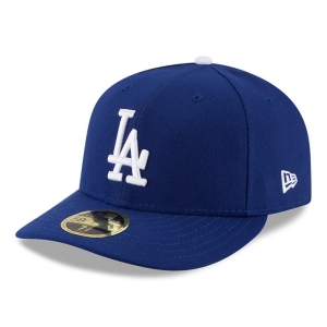 59fifty New Era La Dodgers Authentic Colección Low Profile Gorras Azules | MHIJD-0894