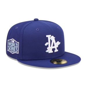 59fifty New Era La Dodgers Comic Cloud Fitted Gorras Azules | TKCVJ-4790