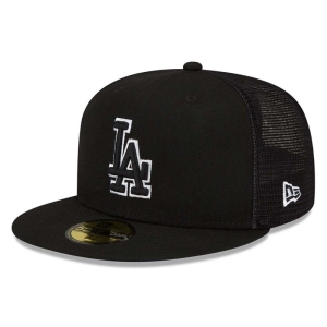 59fifty New Era La Dodgers MLB Batting Practice Fitted Gorras Negros | PTBEX-9381