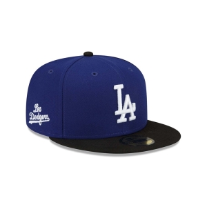 59fifty New Era La Dodgers MLB City Fitted Gorras Azules | CALOZ-4301