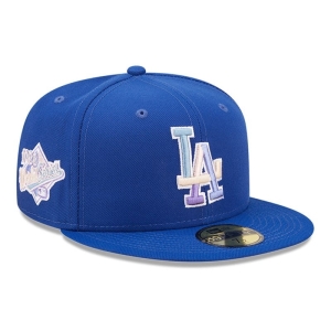 59fifty New Era La Dodgers MLB Nightbreak Team Fitted Gorras Azules | PZJDK-1840