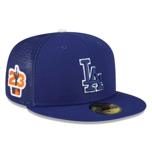 59fifty New Era La Dodgers MLB Spring Entrenamiento Fitted Gorras Azules | EJVSN-3896