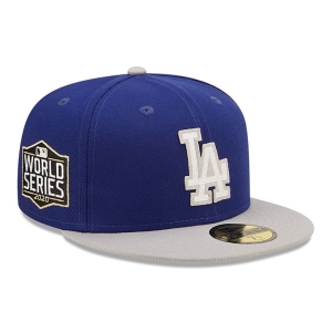 59fifty New Era La Dodgers Ne Letterman Fitted Gorras Azules | XYSAR-7903