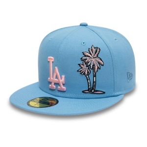 59fifty New Era La Dodgers Palm Taco Gorras Azules | DTCUS-3185