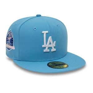 59fifty New Era La Dodgers Pastel Fitted Gorras Azules | WXVUD-6518