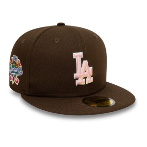 59fifty New Era La Dodgers Walnut And Gorras Marrom | EMYHS-7245