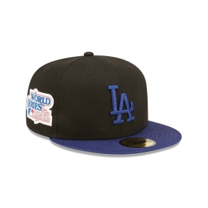 59fifty New Era La Dodgers World Series Fitted Gorras Negros | NUSRO-9025