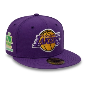 59fifty New Era La Lakers Pop Fitted Gorras Morados | CSMFK-8213
