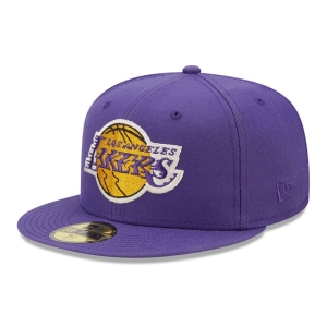 59fifty New Era La Lakers Twilight Fantasy Fitted Gorras Morados | SIRPJ-1350