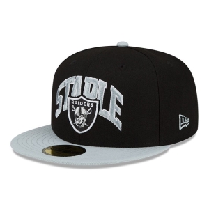 59fifty New Era Las Vegas Raiders X Staple Fitted Gorras Negros | YMUGO-7398