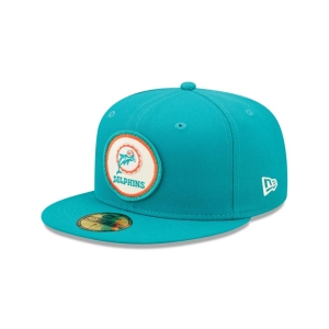 59fifty New Era Miami Dolphins NFL Sideline 2022 Gorras Azules | MYWQZ-0428