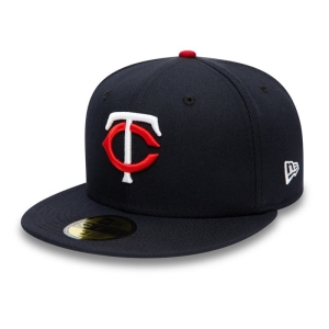 59fifty New Era Minnesota Twins Authentic On Field Gorras Azules | XGMRV-0642