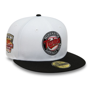 59fifty New Era Minnesota Twins MLB Optic Gorras Blancos | KRUZX-7526