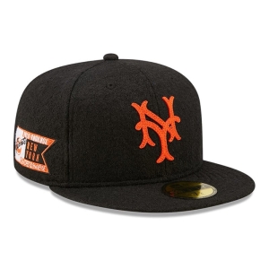59fifty New Era New York Giants Lana Fitted Gorras Negros | UELJC-0461