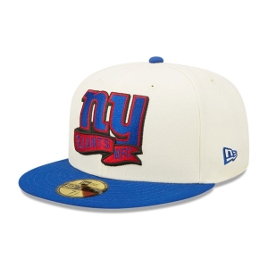 59fifty New Era New York Giants NFL Sideline 2022 Fitted Gorras Blancos | XQFKD-6408