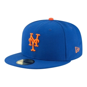 59fifty New Era New York Mets Authentic On Field Game Gorras Azules | UHKPS-0123