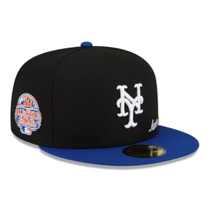 59fifty New Era New York Mets Just Don X MLB Fitted Gorras Negros | VTDCJ-2746