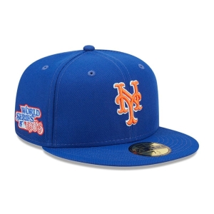 59fifty New Era New York Mets MLB Cloud Fitted Gorras Azules | EZLCK-4307