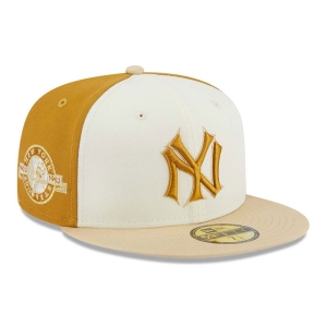 59fifty New Era New York Yankees Anniversary Fitted Gorras Marrom | FMRCT-1543