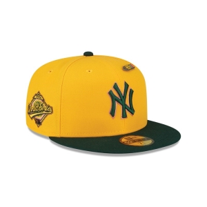 59fifty New Era New York Yankees Back To School Fitted Gorras Amarillos | JXEDI-7092