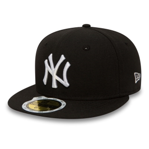 59fifty New Era New York Yankees Essential Kids Gorras Negros | HFEGY-1784