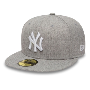 59fifty New Era New York Yankees Essential Heather Gorras Grises | MBUEV-0974