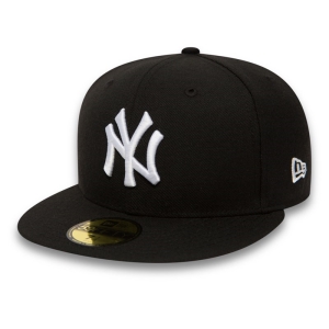 59fifty New Era New York Yankees Essential Gorras Negros | NDAPQ-0764