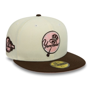 59fifty New Era New York Yankees Fitted Gorras Blancos | ECDGY-6928