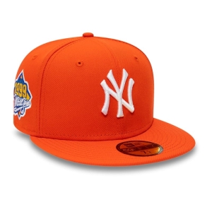 59fifty New Era New York Yankees Fitted Gorras Naranjas | RLSEW-3269