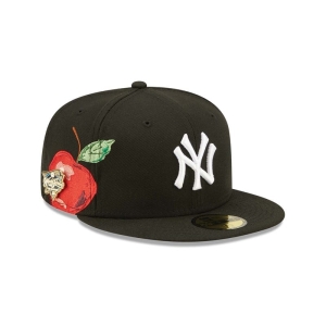 59fifty New Era New York Yankees Fruit Fitted Gorras Negros | NFOYV-3586