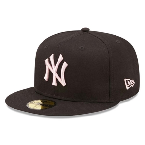 59fifty New Era New York Yankees League Essential Fitted Gorras Negros | AYPOI-1846