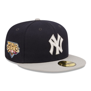 59fifty New Era New York Yankees Ne Letterman Fitted Gorras Azules | VDTHI-1085