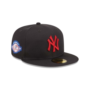 59fifty New Era New York Yankees Patch Fitted Gorras Azules | BGSIT-8493