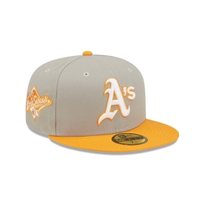 59fifty New Era Oakland Athletics Soda Fitted Gorras Grises | WTURY-2015