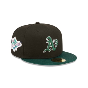 59fifty New Era Oakland Athletics World Series Fitted Gorras Negros | YGPWV-0265