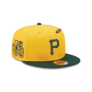 59fifty New Era Pittsburgh Pirates Back To School Fitted Gorras Amarillos | SIZOD-2149