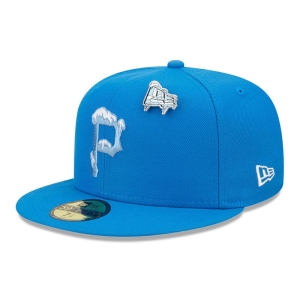 59fifty New Era Pittsburgh Pirates Day Fitted Gorras Azules | MGYVK-8129