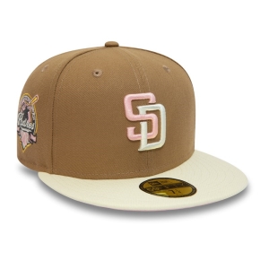 59fifty New Era San Diego Padres 40th Anniversary Fitted Gorras Marrom | HNIXR-4367