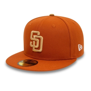 59fifty New Era San Diego Padres Fall Colours Fitted Gorras Naranjas | LZCHQ-2796