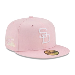 59fifty New Era San Diego Padres Pastel Fitted Gorras Rosas | WMUVZ-2639