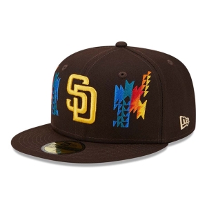 59fifty New Era San Diego Padres Southwestern Fitted Gorras Marrom | WBXHD-1604
